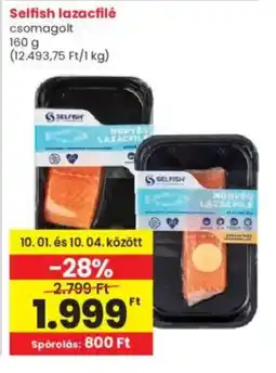 Interspar Selfish lazacfilé ajánlat