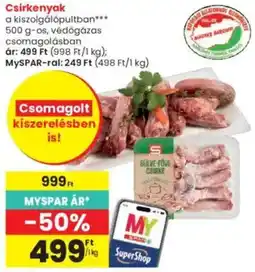 Interspar Csirke ajánlat