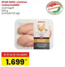 Interspar Spar csirkemellfilé ajánlat