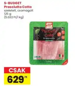 Interspar S-Budget prosciutto cotto ajánlat