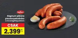 Interspar Regnum pecsenyekolbász ajánlat