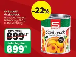Interspar S budget oszibarack ajánlat