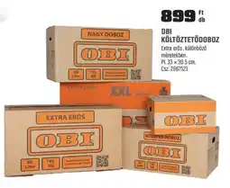 OBI Obi költöztetődoboz ajánlat