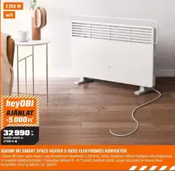 OBI Xiaomi Mi Smart Space Heater s okos elektromos konvekor ajánlat