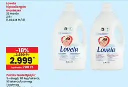 Interspar Lovela hipoallergén mosószer ajánlat
