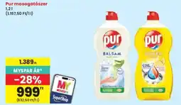 Interspar pur mosogatószer ajánlat
