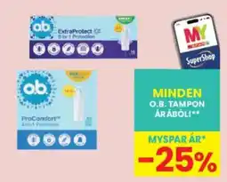 Interspar O.b. tampon ajánlat