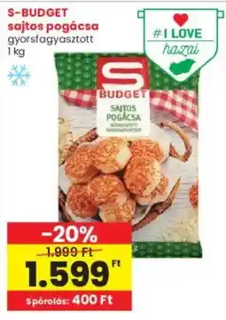 Interspar S budget pogácsa ajánlat