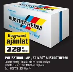 OBI Austrotherm polisztirol lap ajánlat