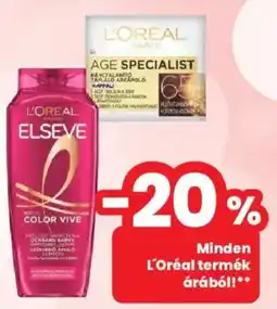 Interspar L'oreal elseve color vive ajánlat