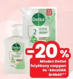 Interspar Dettol folyékony szappan ajánlat
