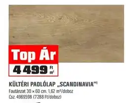 OBI Top Ár kültéri padlólap ajánlat
