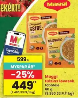 Interspar Maggi házias levesek ajánlat