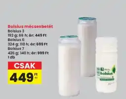 Interspar Bolsius mécsesbetét ajánlat