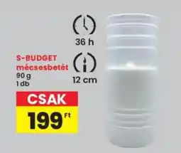 Interspar S-budget mécsesbetét ajánlat