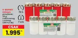 Interspar S-budget mécses ajánlat