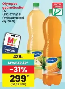 Interspar Olympos gyümölcsital ajánlat
