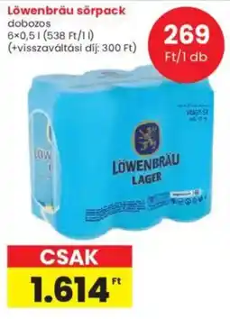 Interspar Löwenbräu lager ajánlat