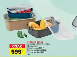 Interspar Ételtároló doboz ajánlat