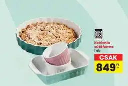 Interspar SimPex Color kerámia sütőforma ajánlat
