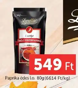 PRIVÁT Paprika édes l.o. ajánlat