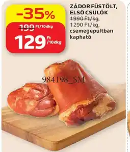 Auchan Zádor füstölt első csülök ajánlat