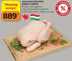 Auchan Auchan kedvenc egész csirke ajánlat