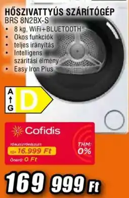Expert Cofidis hőszivattyús szárítógép ajánlat