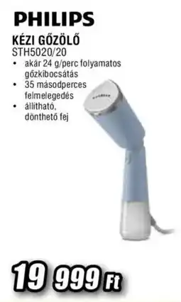 Expert Philips kézi gőzölő ajánlat