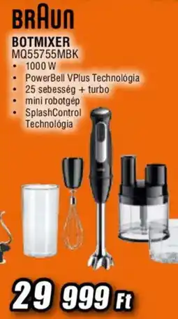 Expert Braun botmixer mq55755mbk ajánlat