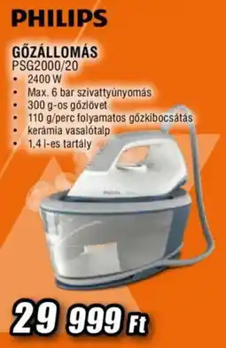 Expert Philips gőzállomás ajánlat