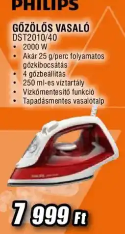 Expert Philips gőzölős vasaló ajánlat