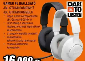 Jbl qtum100m2wht jbl qtum100m2blk