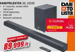 Expert Jbl hangprojektor sb560 ajánlat