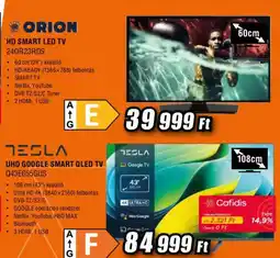 Expert Orion hd smart led tv 24or23rds ajánlat