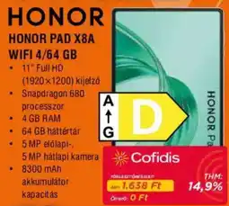 Expert honor pad x8a ajánlat