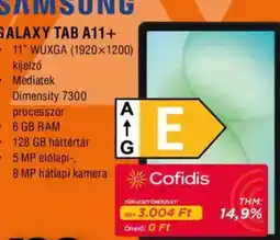 Expert Samsung galaxy tab a11+ ajánlat