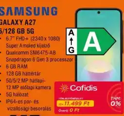 Expert samsung galaxy a27 6/128 gb 5g ajánlat