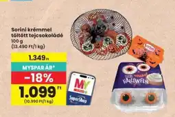 Interspar Sorini krémmel töltött tejcsokoládé ajánlat