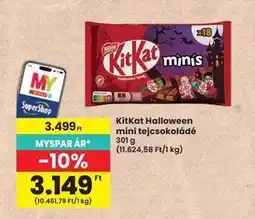 Interspar KitKat Halloween mini tejcsokoládé ajánlat