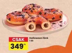 Interspar Halloween fánk ajánlat