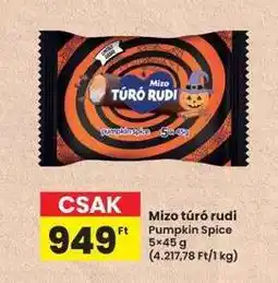 Interspar MIZO Túró Rudi ajánlat