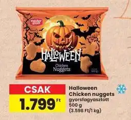 Interspar Halloween Chicken nuggets ajánlat