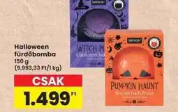 Interspar Halloween fürdőbomba ajánlat