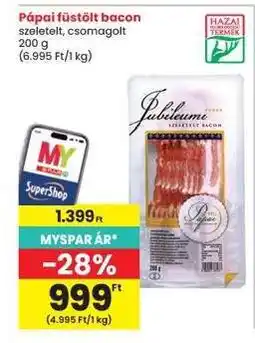 Interspar Pápai Füstölt Bacon ajánlat