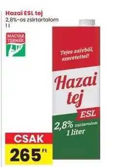 Interspar Hazai ESL tej ajánlat