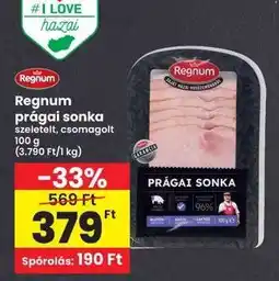 Interspar Regnum prágai sonka ajánlat
