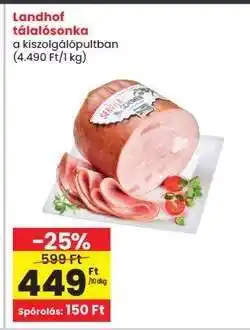Interspar Landhof tálalósonka ajánlat