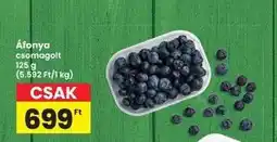 Interspar Áfonya csomagolt ajánlat