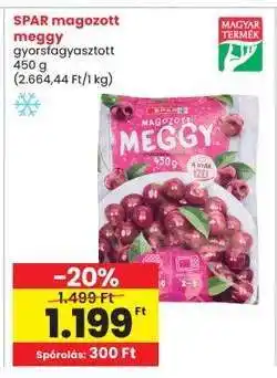 Interspar SPAR magozott meggy ajánlat
